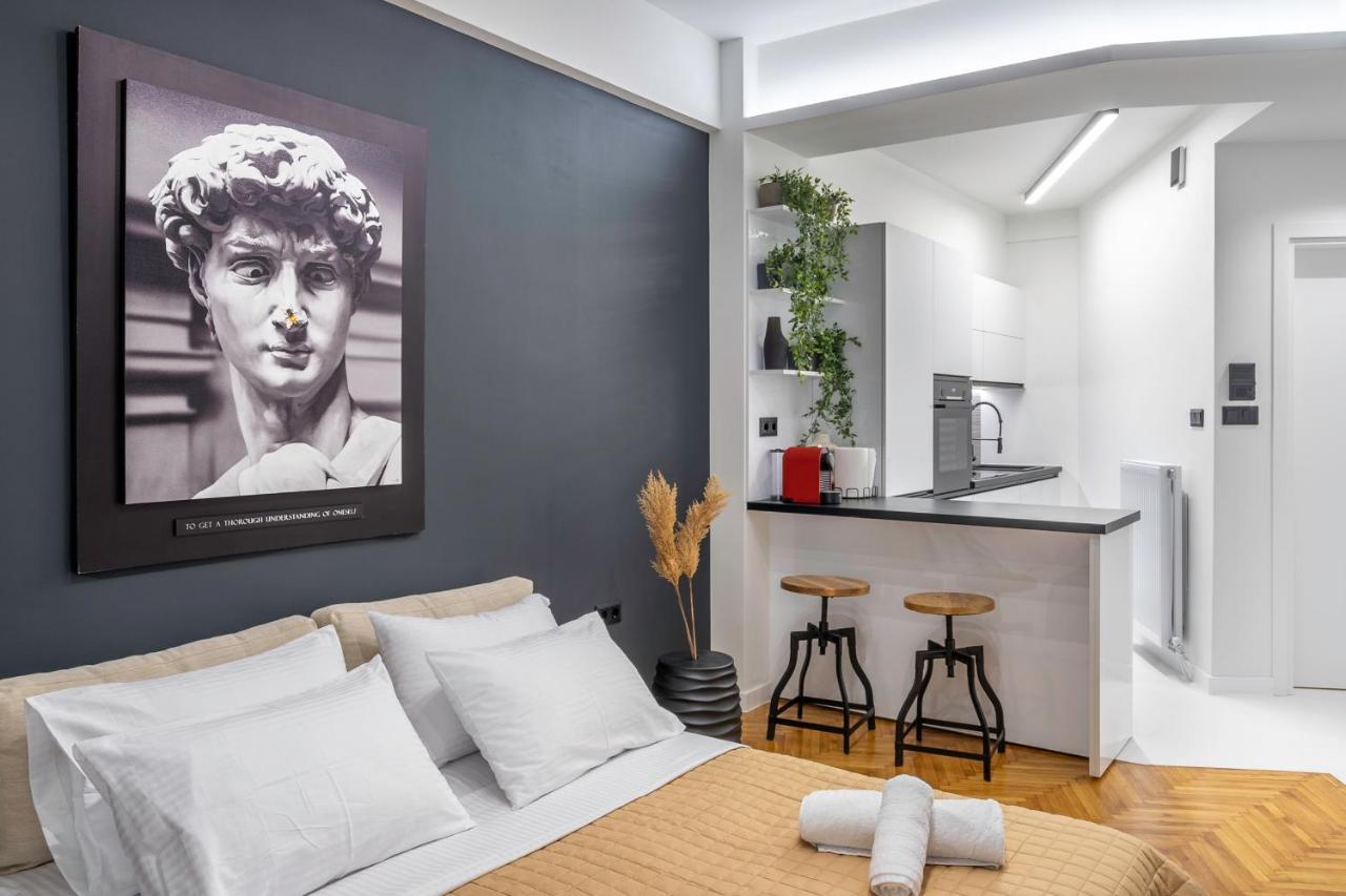 Luxury Studio Apartment In The Heart Of Athen Eksteriør billede