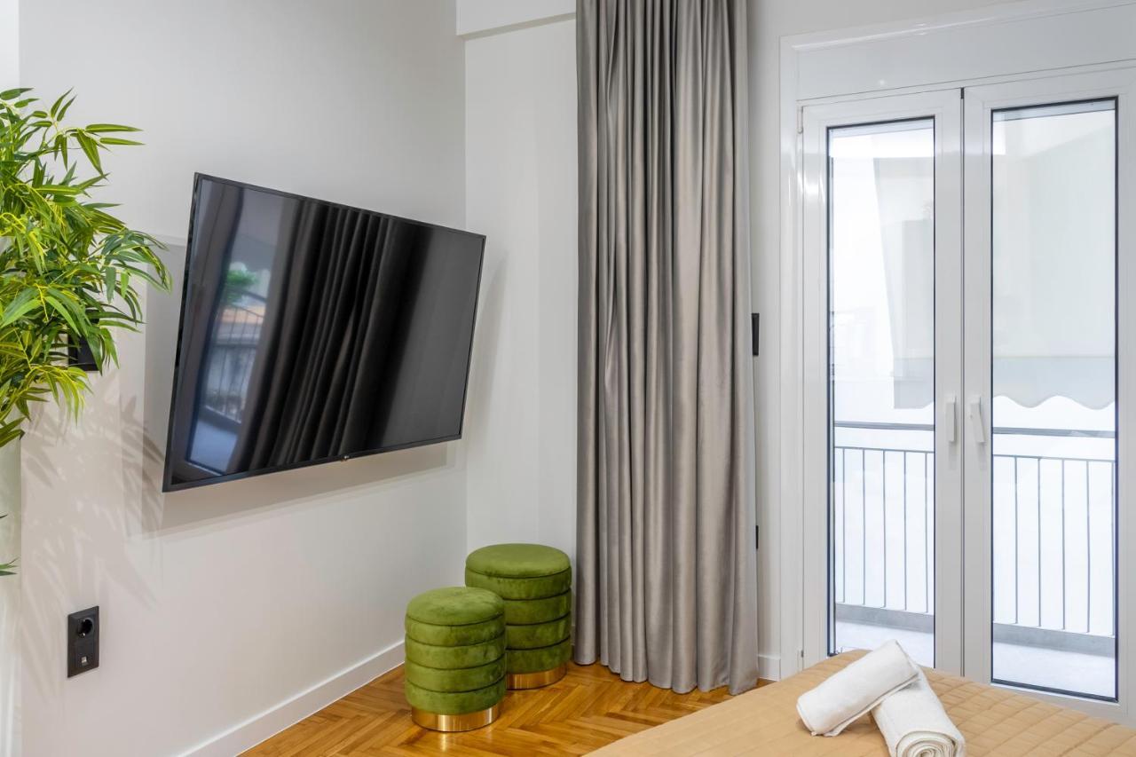 Luxury Studio Apartment In The Heart Of Athen Eksteriør billede